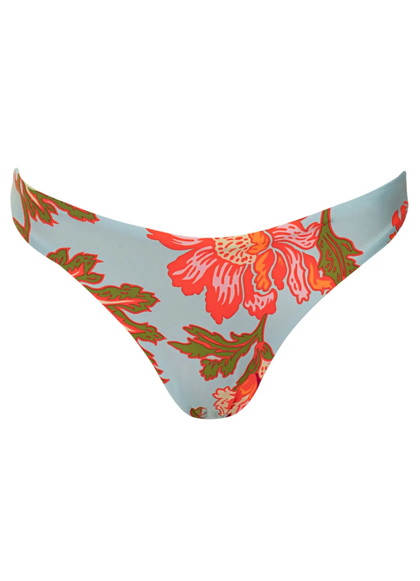 Maaji Floral Sky Sublimity Regular Rise Classic Bikini Bottom Maaji
