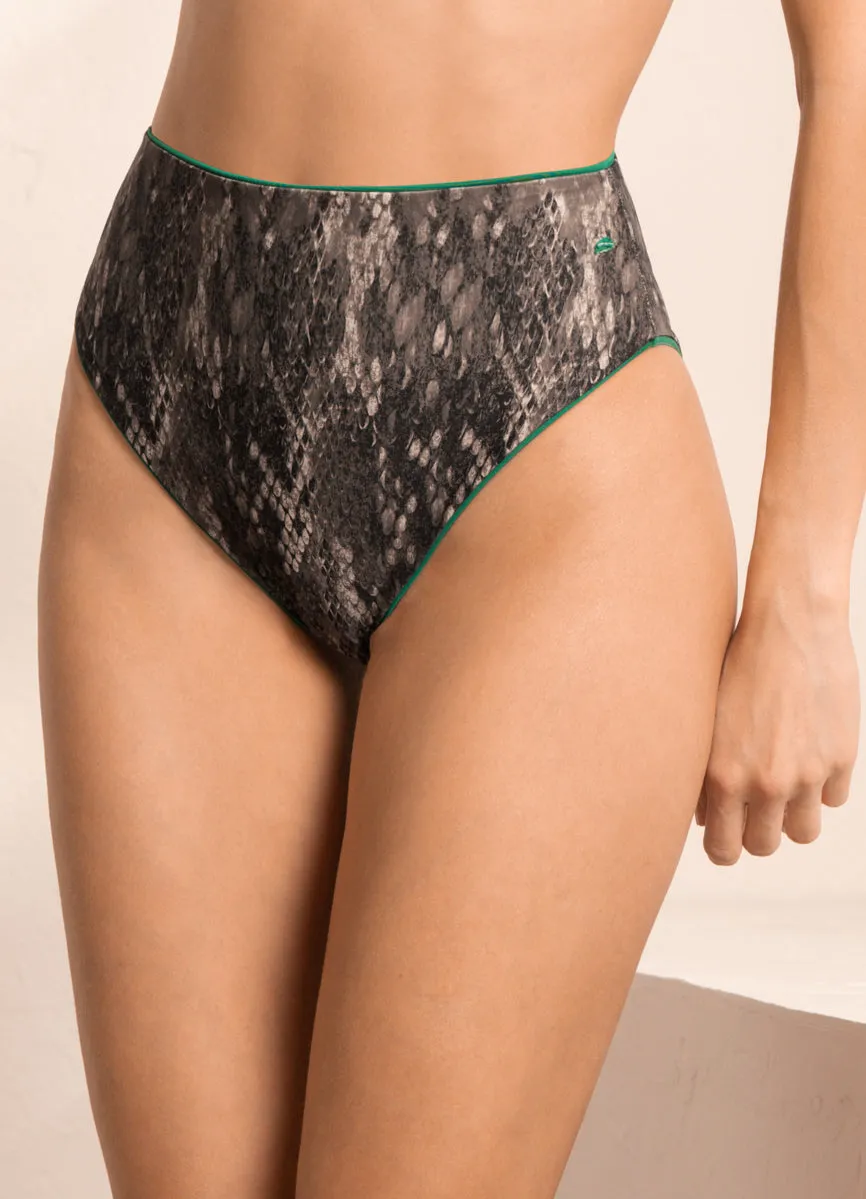 Maaji Forest Betty High Rise/High Leg Bikini Bottom Maaji