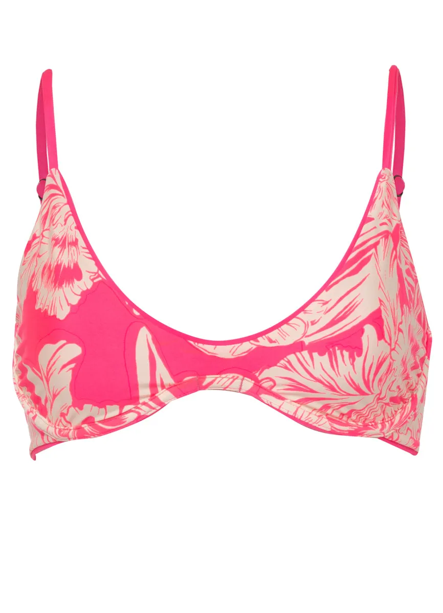 Maaji Fucshia Irene Underwire Bikini Top Maaji