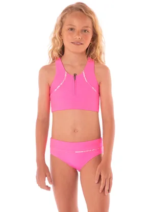 Maaji Fucshia Poppy Bikini Set Girls Maaji