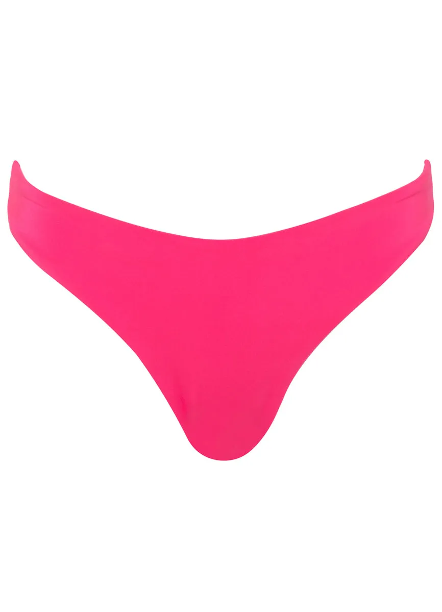Maaji Fucshia Sublimity Regular Rise Classic Bikini Bottom Maaji