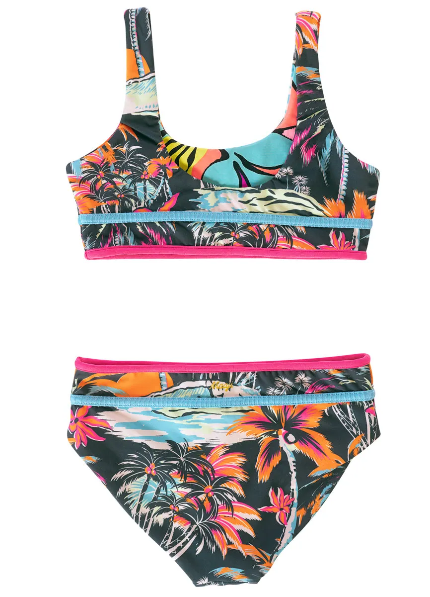 Maaji Funky Fiesta Retro Girls Bikini Set Maaji