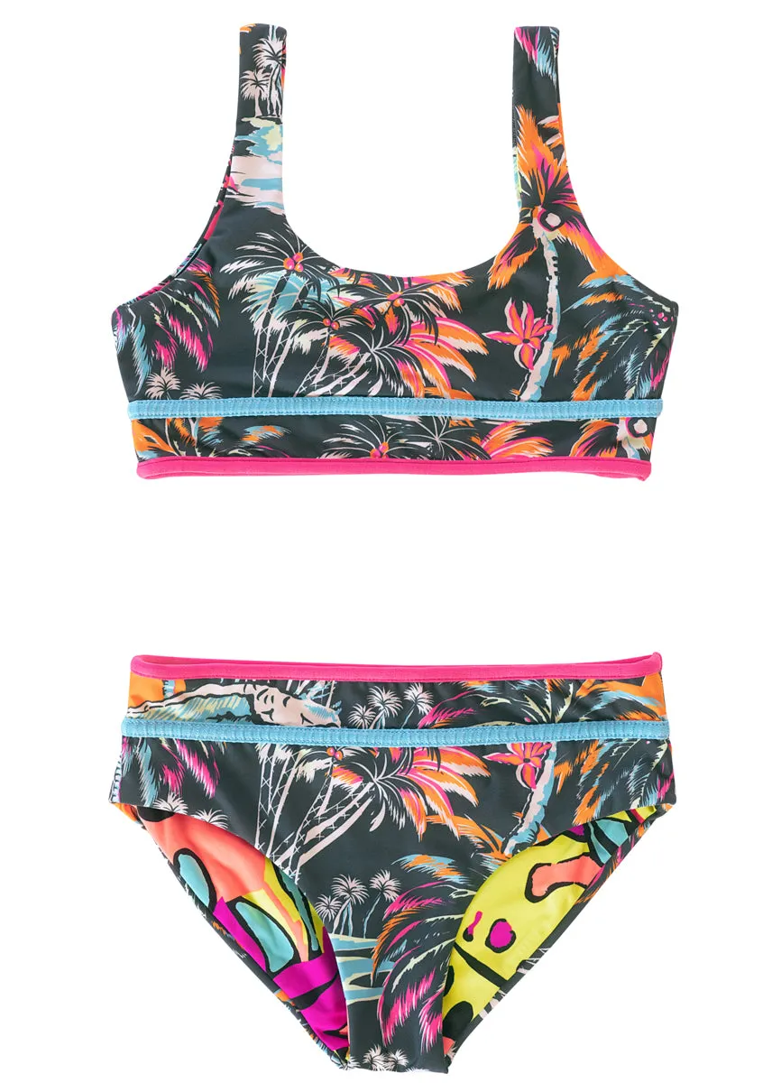 Maaji Funky Fiesta Retro Girls Bikini Set Maaji