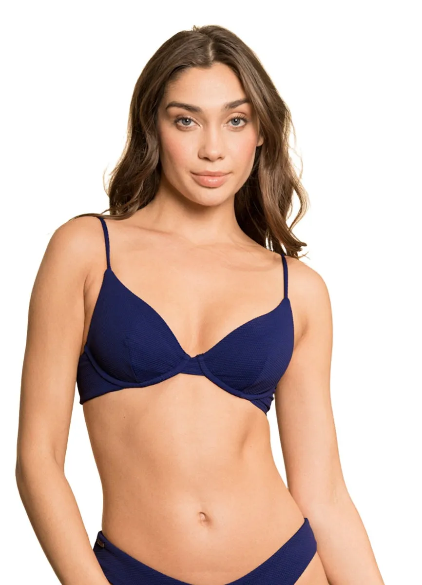 Maaji Indigo Blue Dainty Underwire Bikini Top Maaji