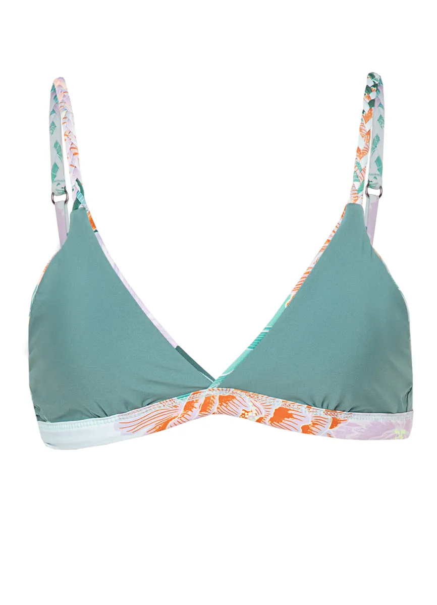 Maaji Japanese Eden Rasha Fixed Triangle Bikini Top Maaji