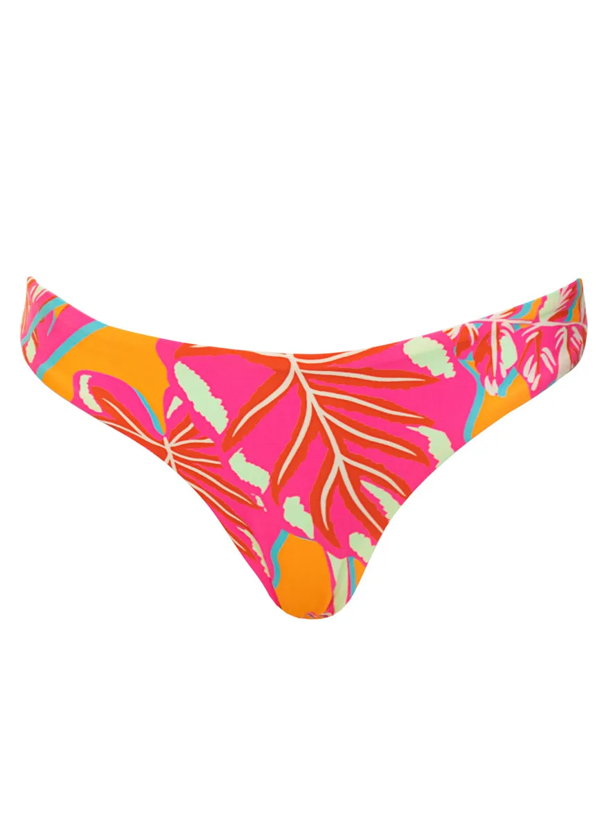 Maaji Jungle Groove Flirt Low Rise Thin Side Bikini Bottom Maaji