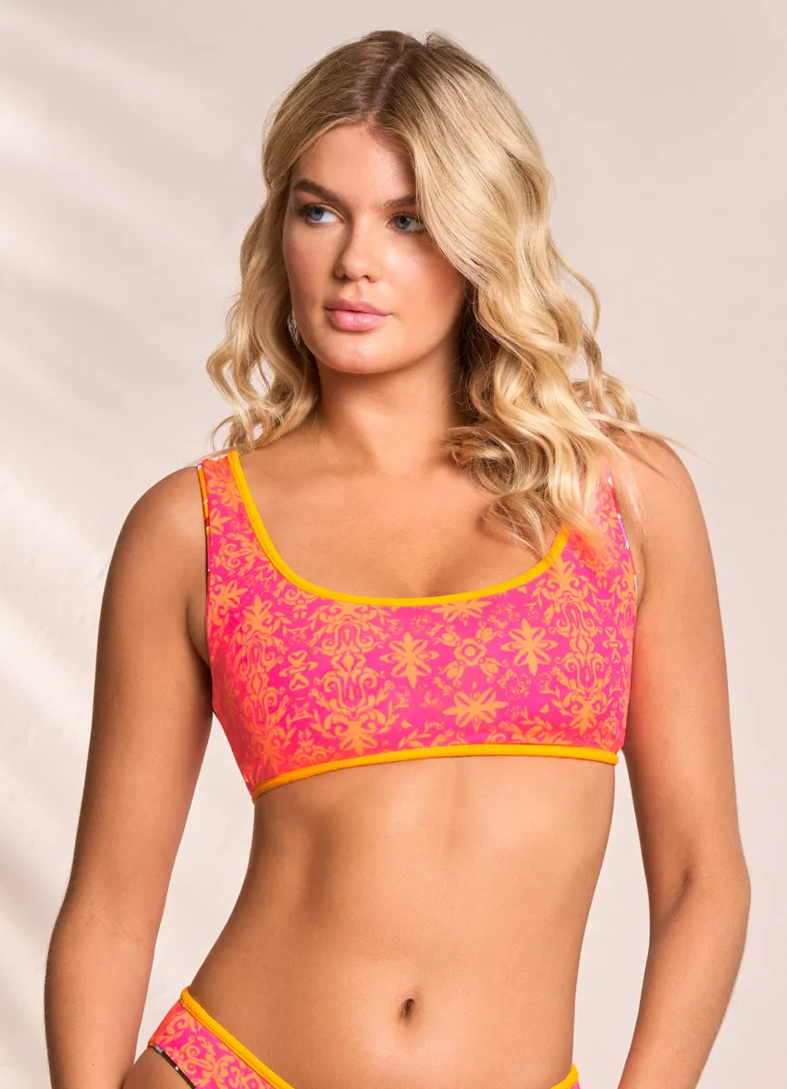 Maaji Jungle Rain Peak Classic Bralette Bikini Top Maaji