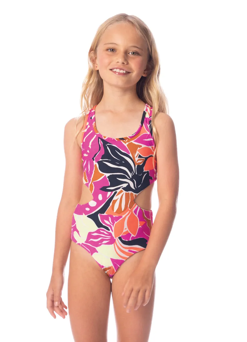 Maaji Jungle Reef Sunup Girls One Piece Maaji