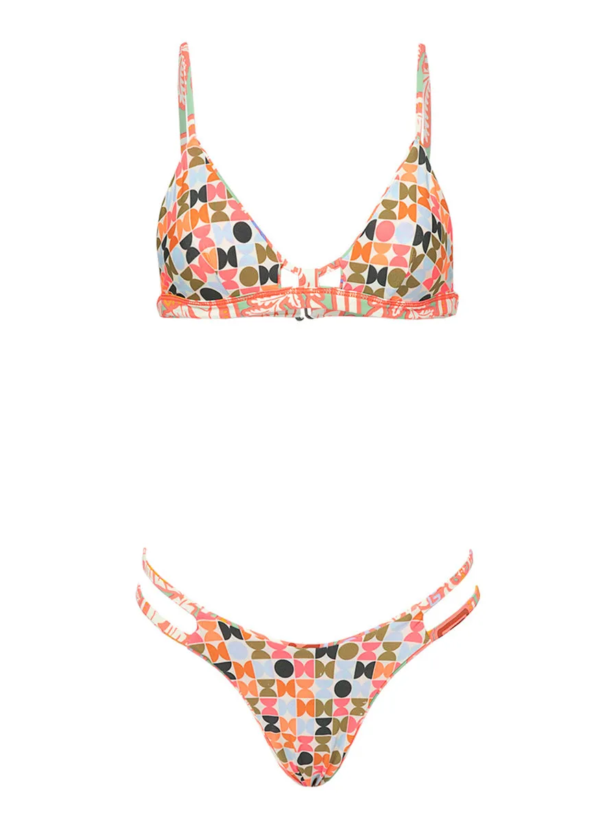 Maaji Kaleidoscope Jacintia Fixed Triangle Bikini Top Maaji