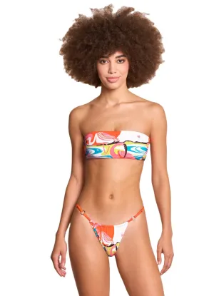 Maaji Key West Bandee Strapless Bandeau Bikini Top Maaji
