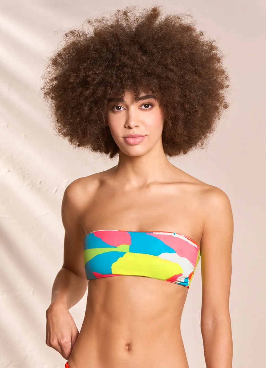Maaji Key West Bandee Strapless Bandeau Bikini Top Maaji