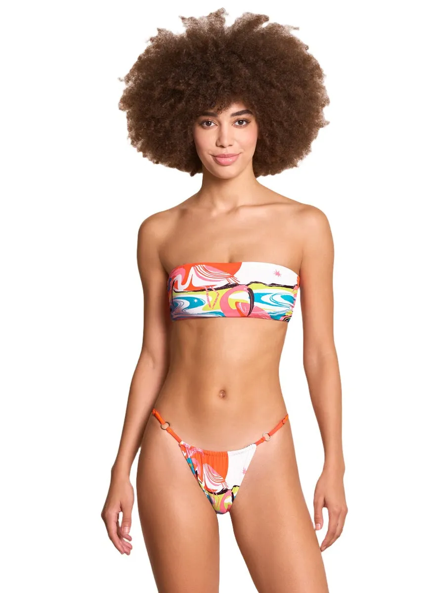 Maaji Key West Bandee Strapless Bandeau Bikini Top Maaji