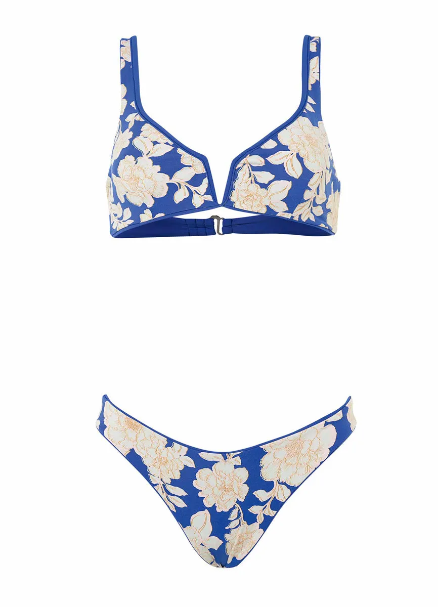 Maaji Lapis Blue Sublimity Classic Bikini Bottom Maaji
