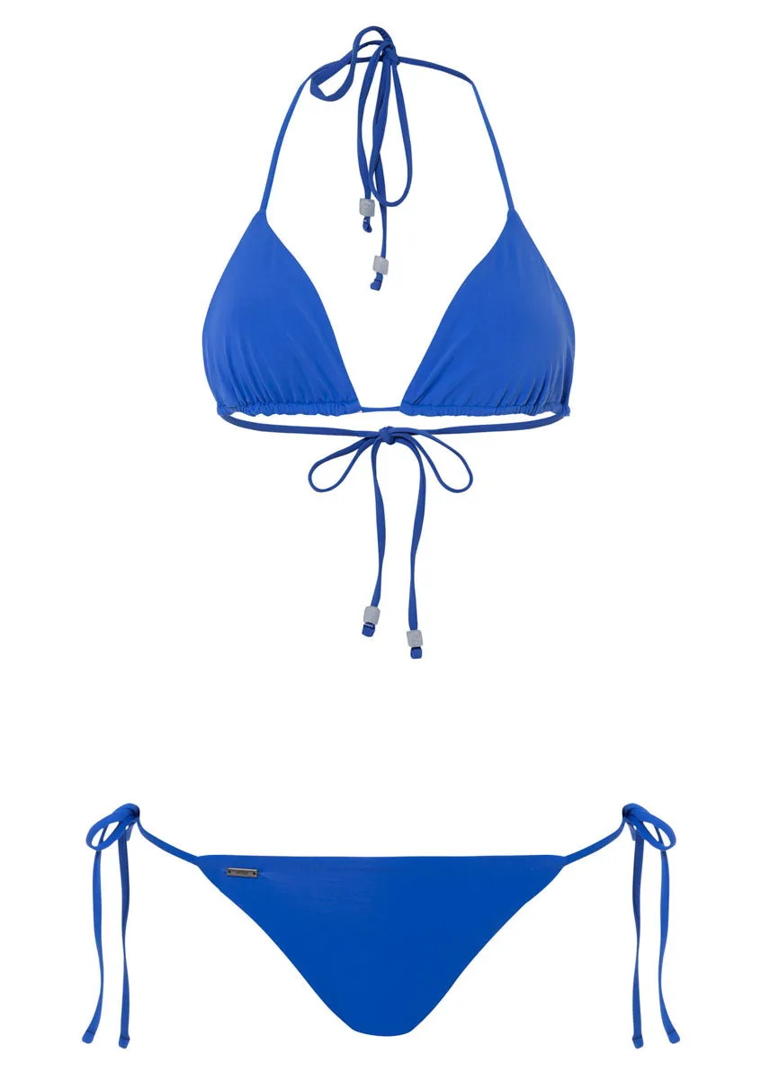 Maaji Lapis Blue Sunning Tie Side Bikini Bottom Maaji