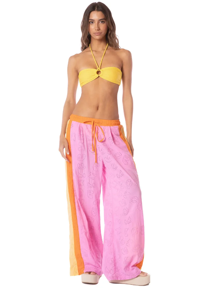 Maaji Lemon Margarita Jill Ring Bandeau Bikini Top Maaji