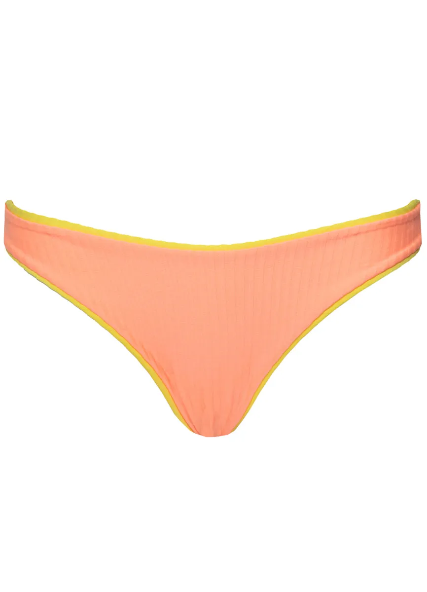 Maaji Lemon Margarita Sublimity Regular Rise Classic Bikini Bottom Maaji