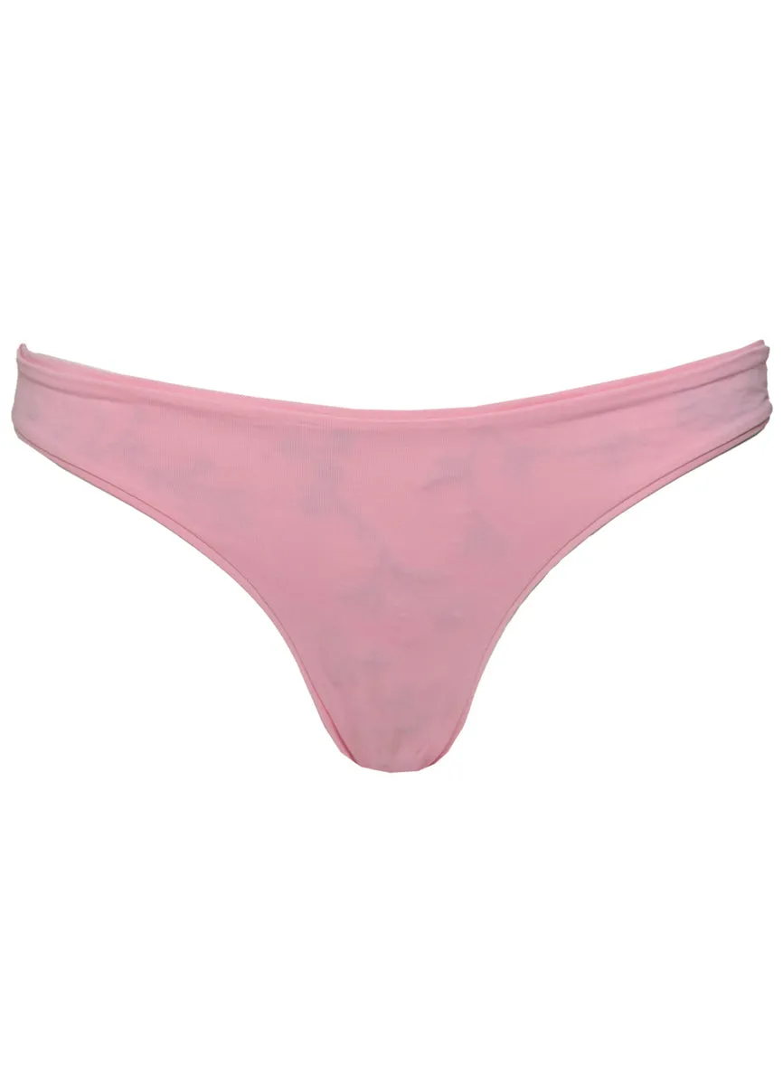 Maaji Light Garden Flirt Low Rise Thin Side Bikini Bottom Maaji