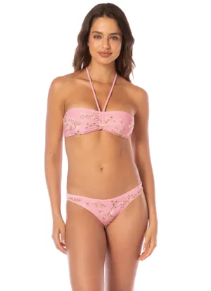 Maaji Light Garden Vivienne Strapless Bandeau Bikini Top Maaji