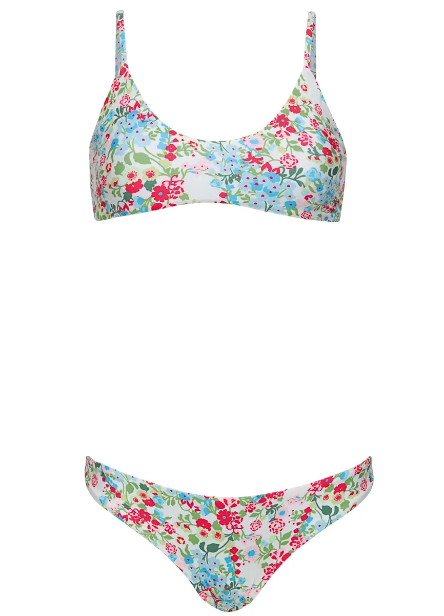 Maaji Love In Bloom Iconic  Low Rise Thin Side Bikini Bottom Maaji