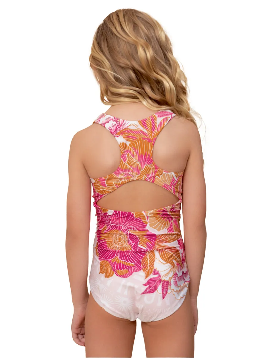 Maaji Mexican Floral Confetti Girls One Piece Set Maaji