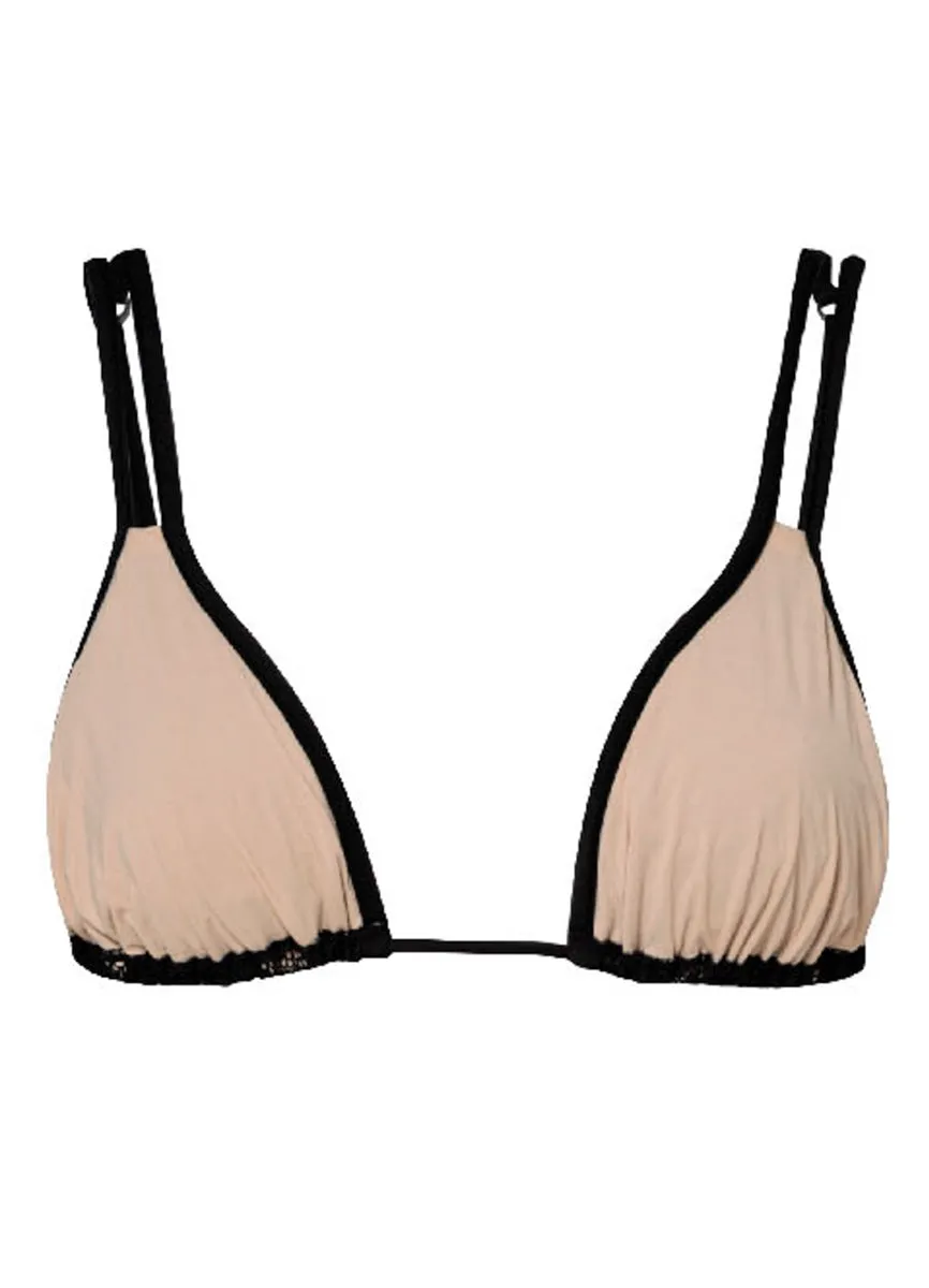 Maaji Midnight Bouquet Itza Sliding Triangle Bikini Top Maaji