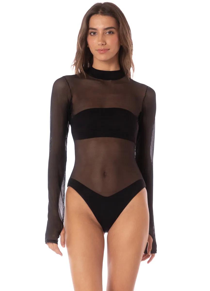 Maaji Midnight Shadow Chess Myka Surf One Piece Maaji
