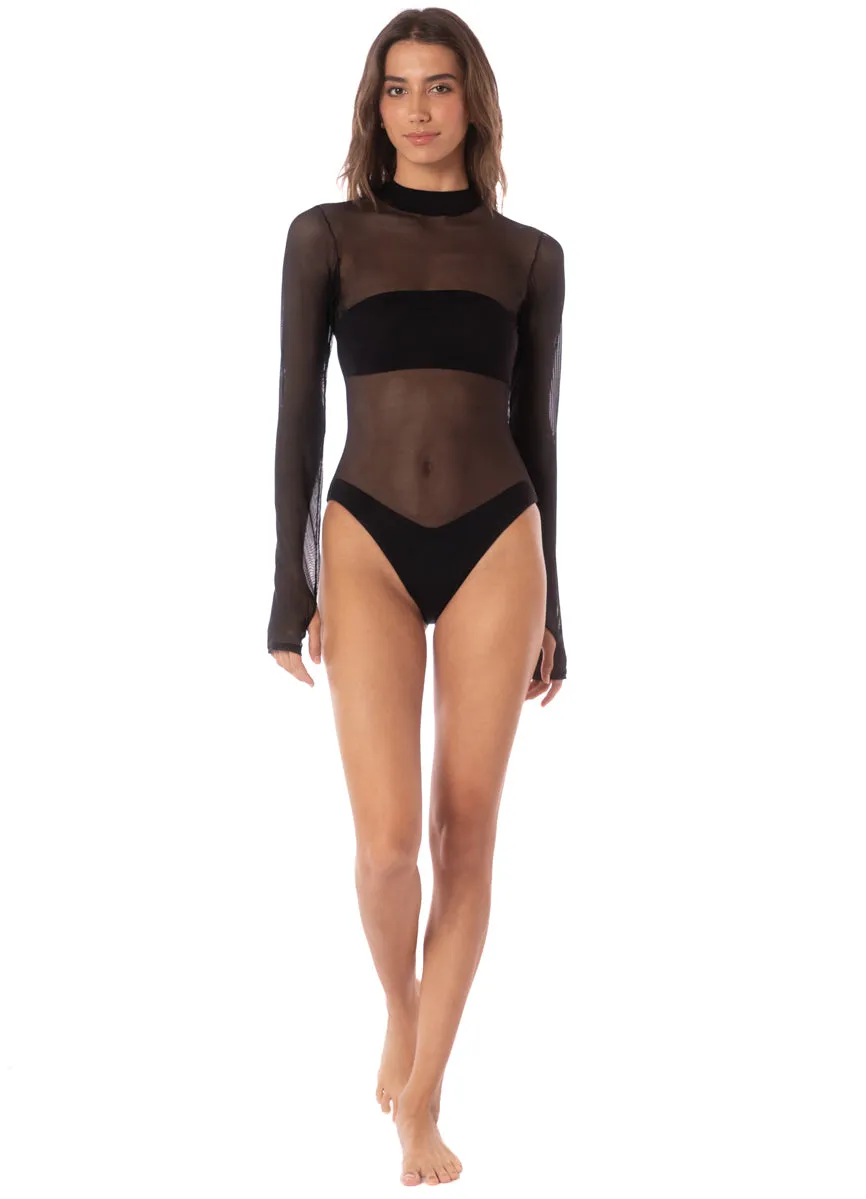 Maaji Midnight Shadow Chess Myka Surf One Piece Maaji