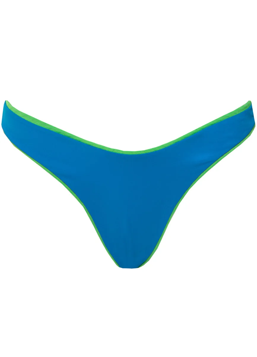 Maaji Mojito Green Splendour Regular Rise Thin Side Bikini Bottom Maaji