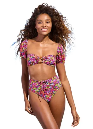 Maaji Monet Karina Ring Bandeau Bikini Top Maaji