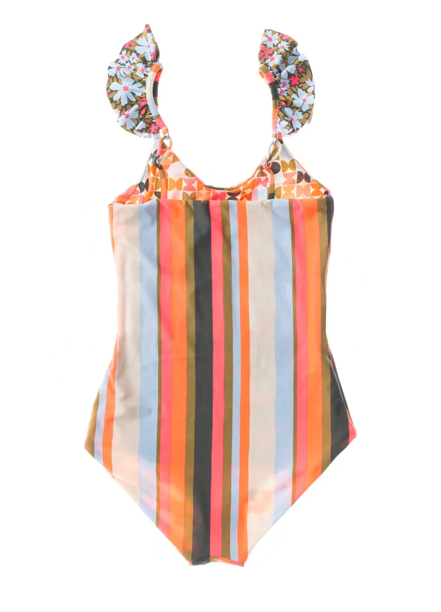 Maaji Multistripe Eternity Girls One Piece Maaji