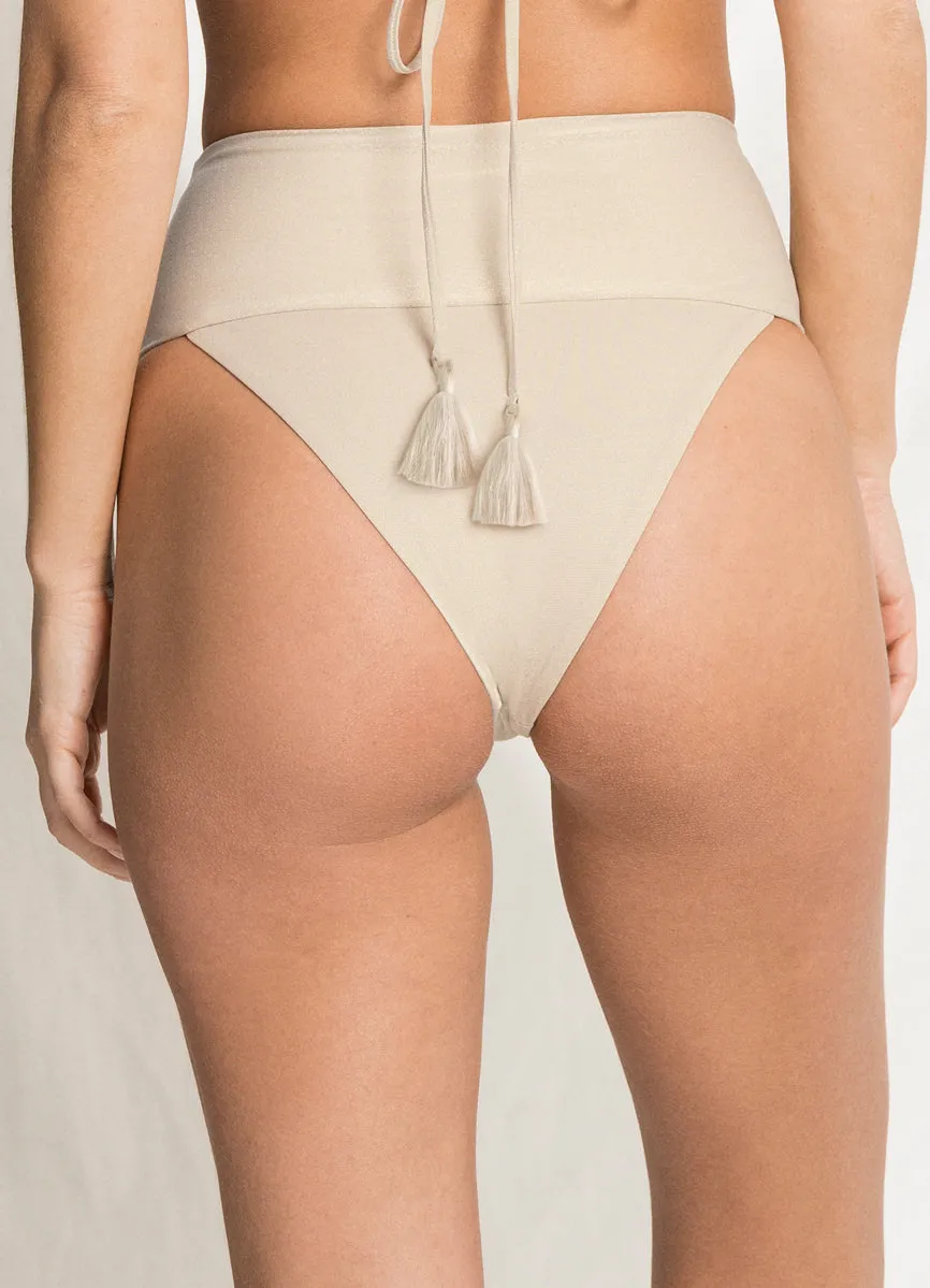 Maaji Nacar Babylon High Rise/High Leg Bikini Bottom Maaji