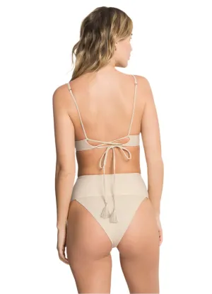 Maaji Nacar Babylon High Rise/High Leg Bikini Bottom Maaji
