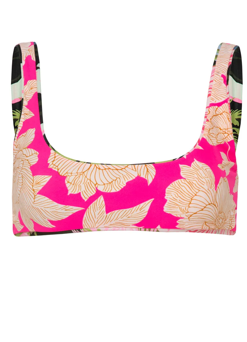 Maaji Neo Hawaiian Rebel Sporty Bralette Bikini Top Maaji