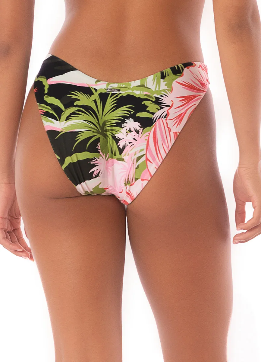 Maaji Neo Hawaiian Splendour Regular Rise Thin Side Bikini Bottom Maaji