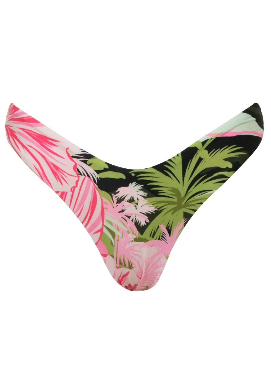 Maaji Neo Hawaiian Splendour Regular Rise Thin Side Bikini Bottom Maaji