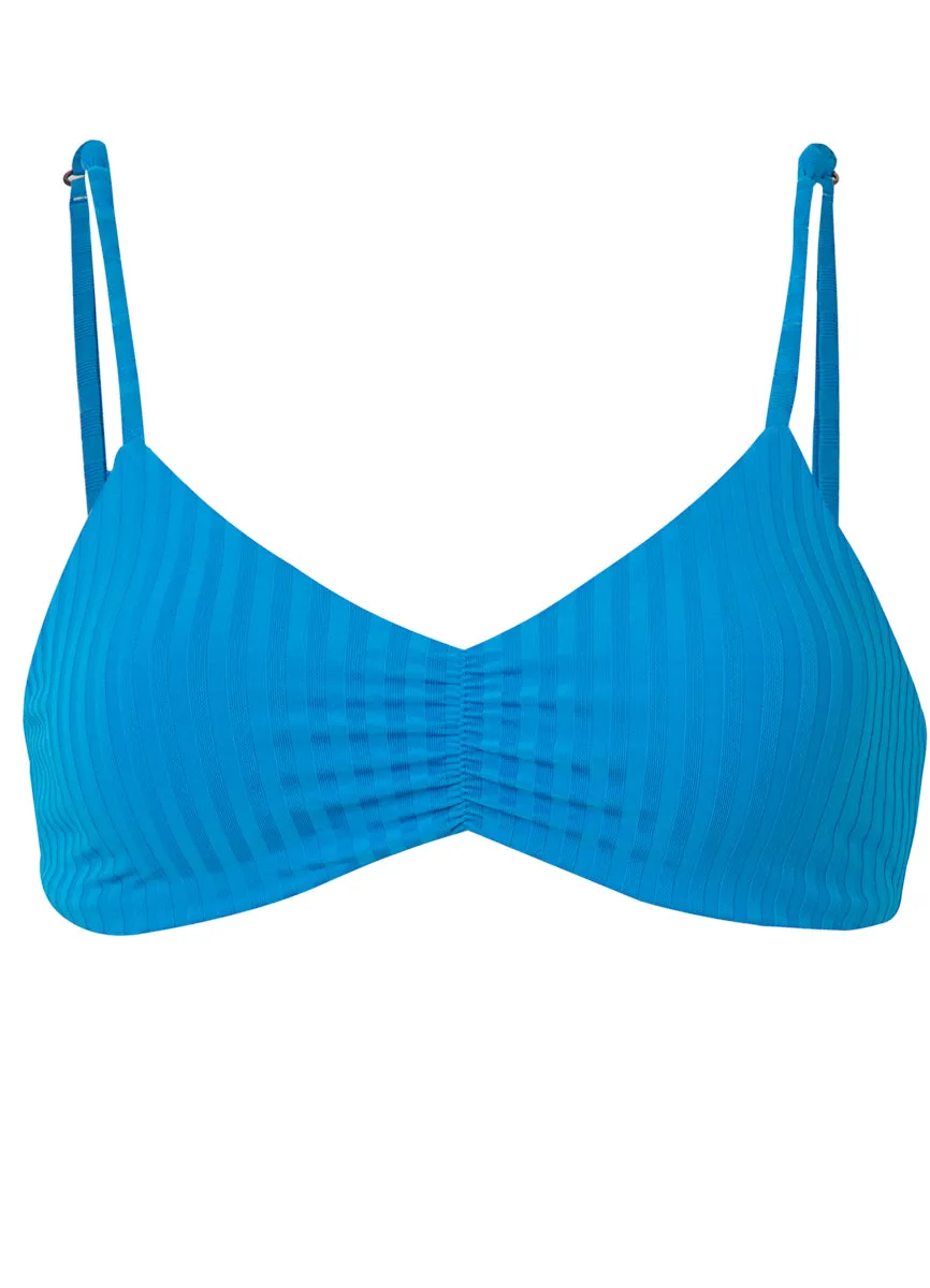Maaji Ocean Blue Bondi Classic Bralette Bikini Top Maaji