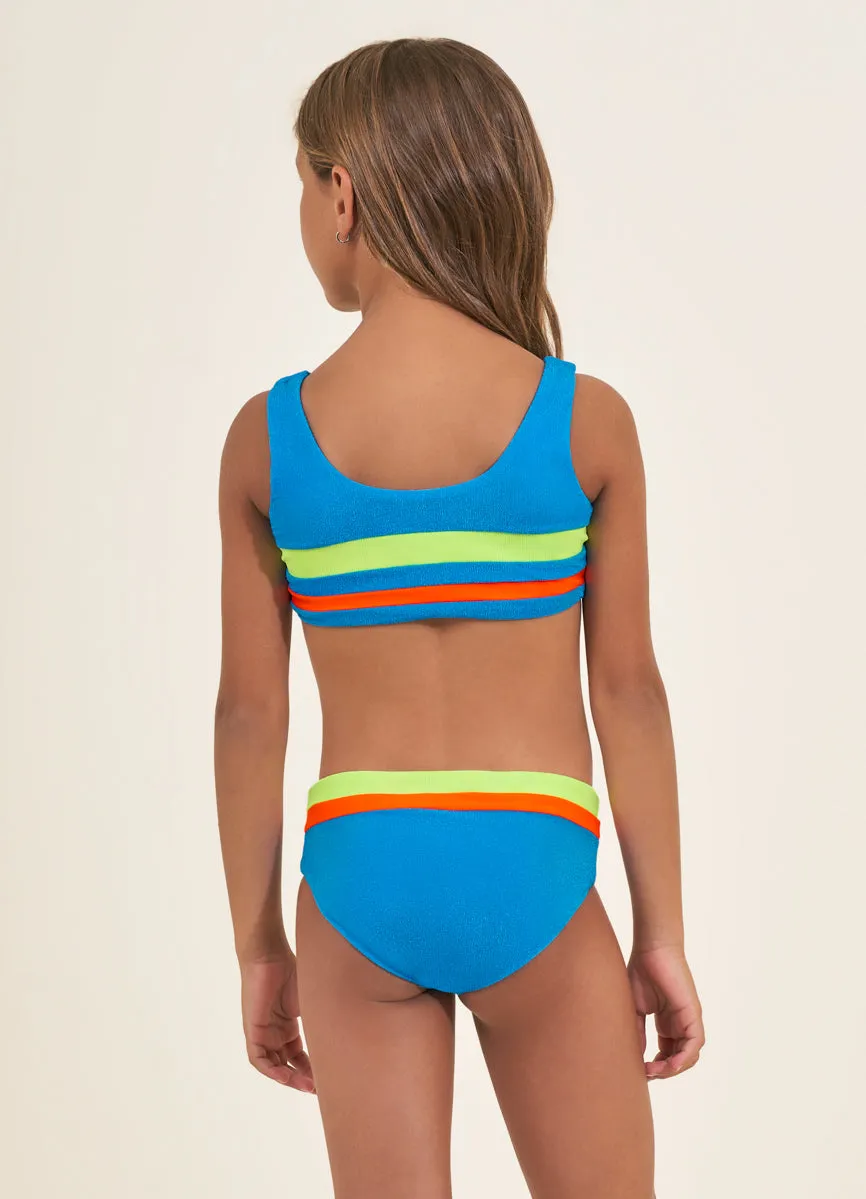 Maaji Ocean Blue Iceland Girls Bikini Set Maaji