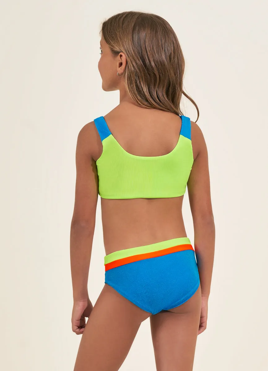 Maaji Ocean Blue Iceland Girls Bikini Set Maaji