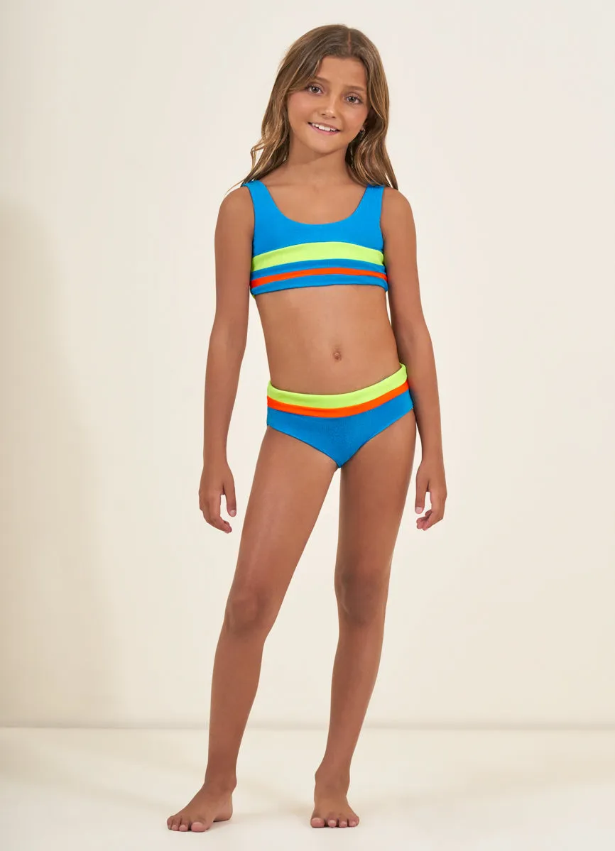Maaji Ocean Blue Iceland Girls Bikini Set Maaji