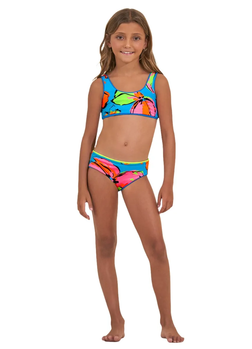Maaji Ocean Blue Iceland Girls Bikini Set Maaji