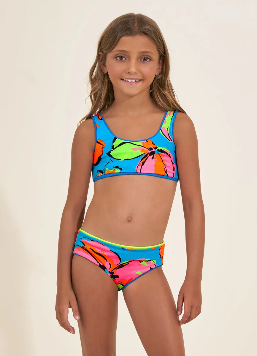 Maaji Ocean Blue Iceland Girls Bikini Set Maaji