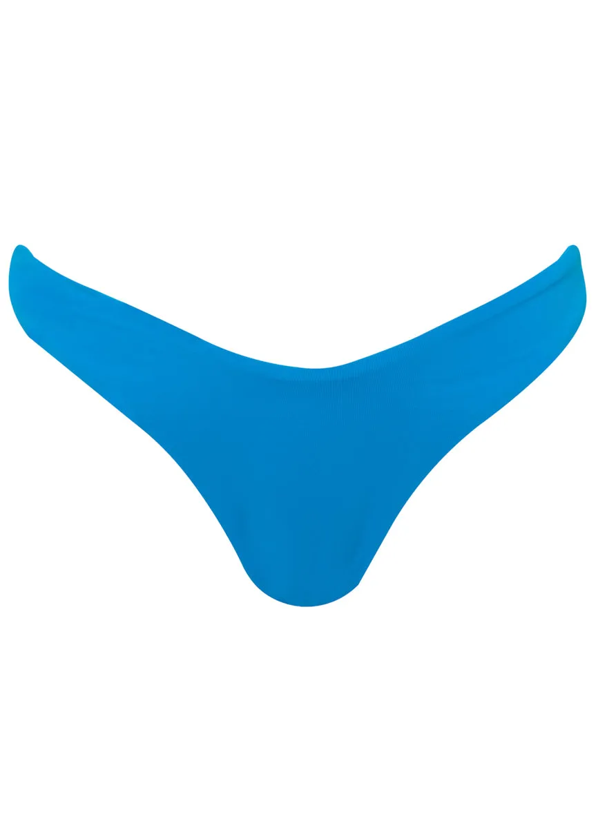 Maaji Ocean Blue Splendour Regular Rise Thin Side Bikini Bottom Maaji