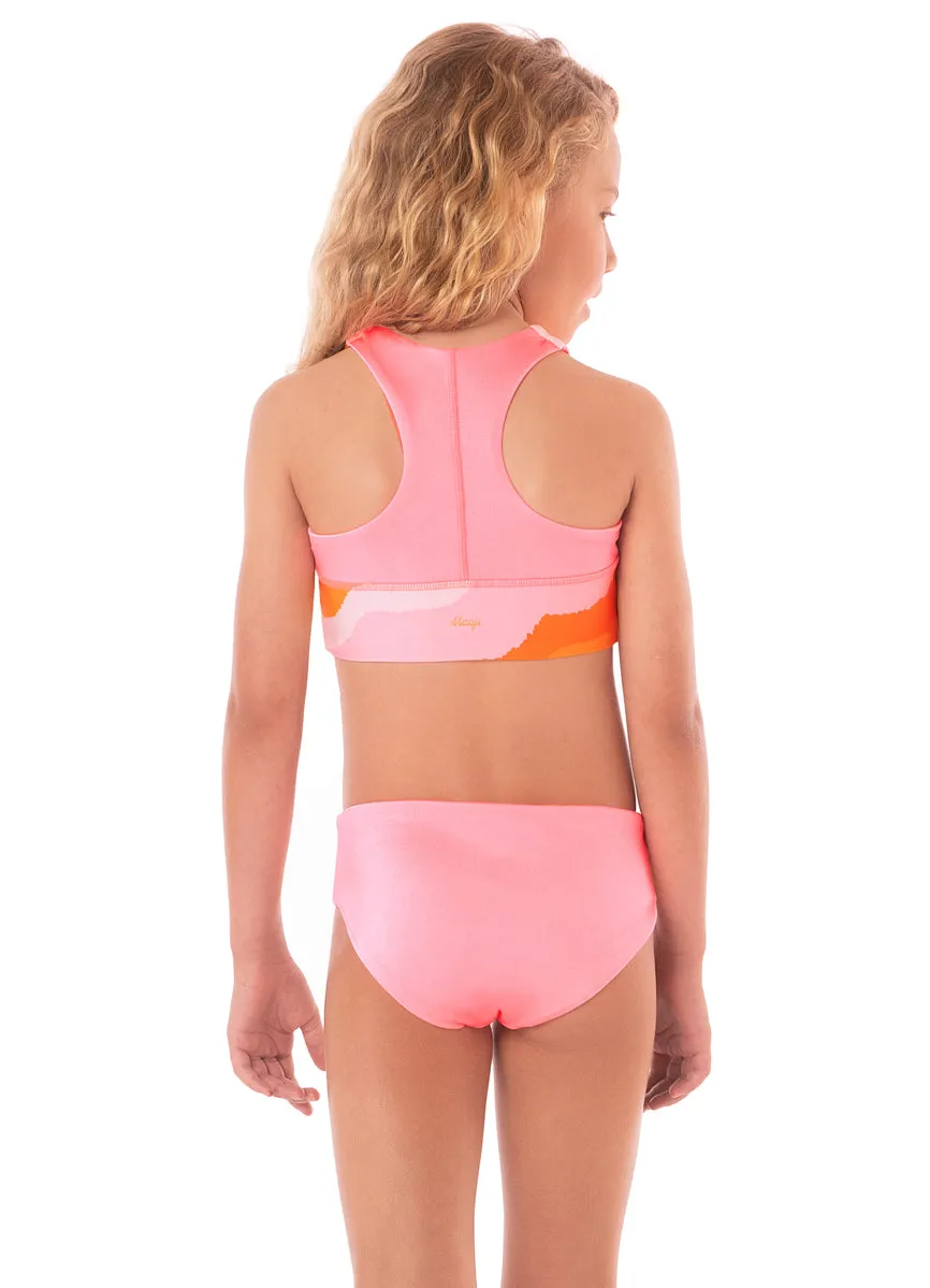 Maaji Orchid Pink Candi Bikini Set Girls Maaji
