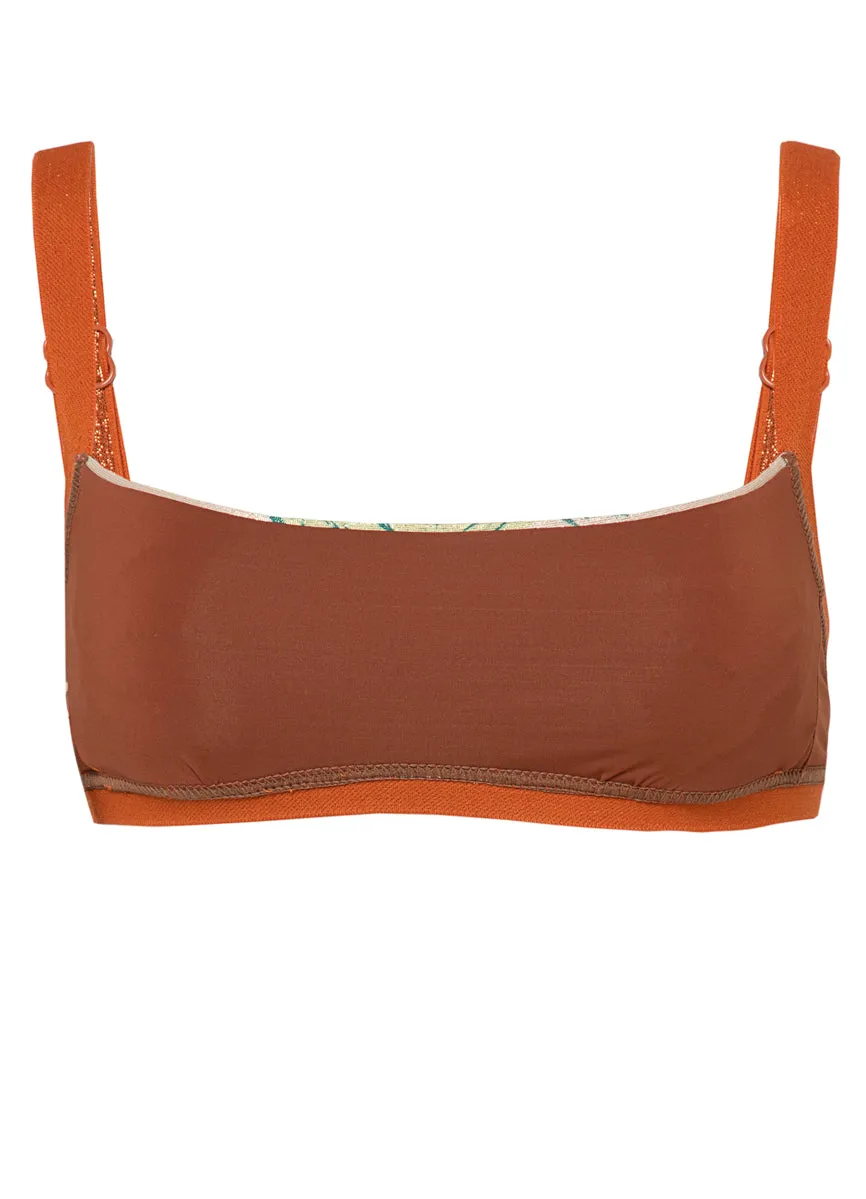 Maaji Palm Glow Kinsley Classic Bralette Bikini Top Maaji
