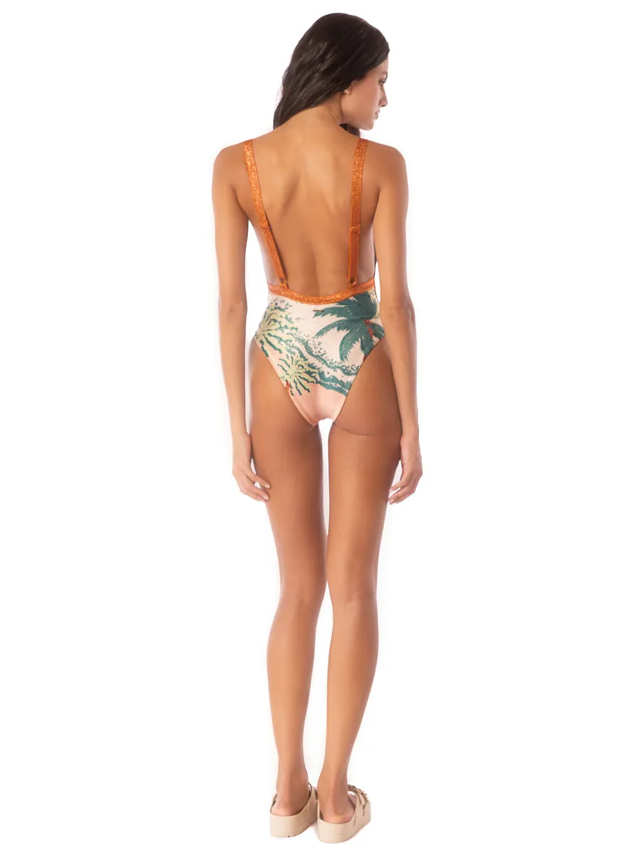 Maaji Palm Glow Nicole Classic One Piece Maaji