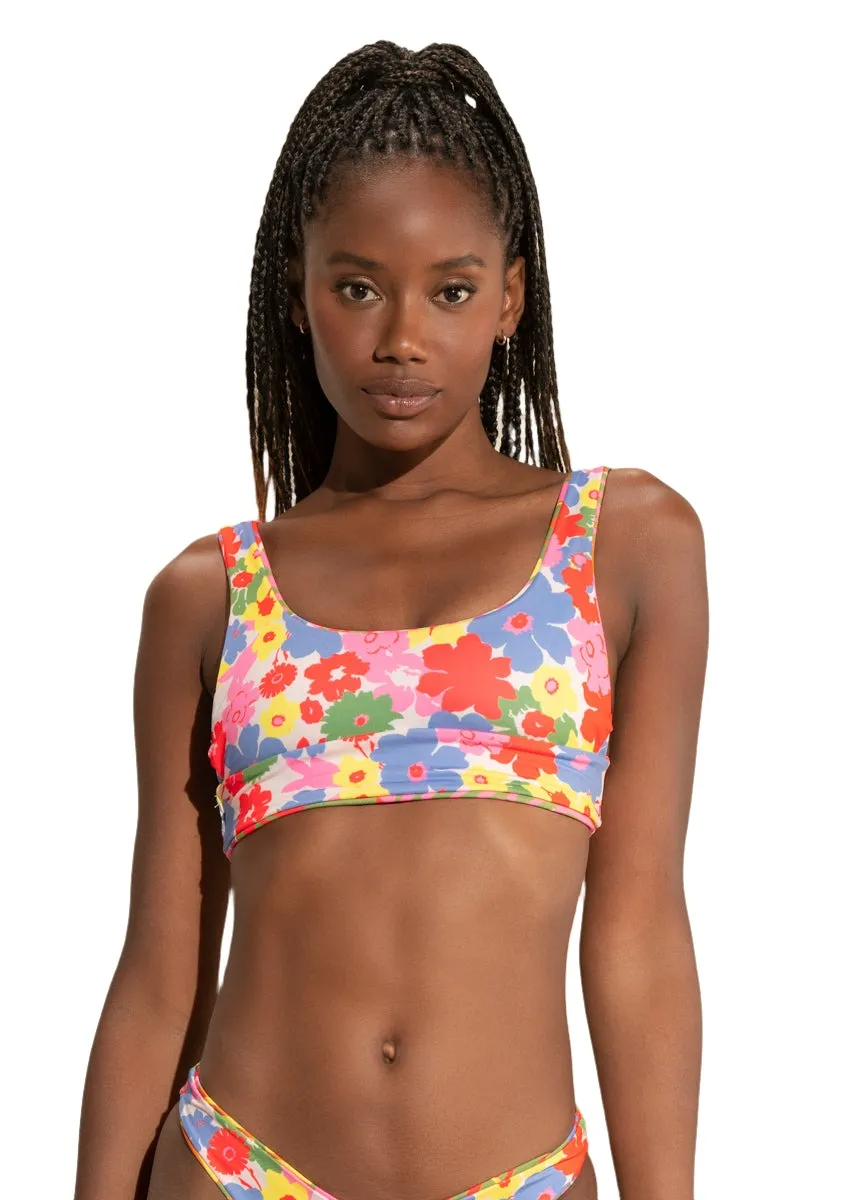 Maaji Palmery Donna Sporty Bralette Bikini Top Maaji