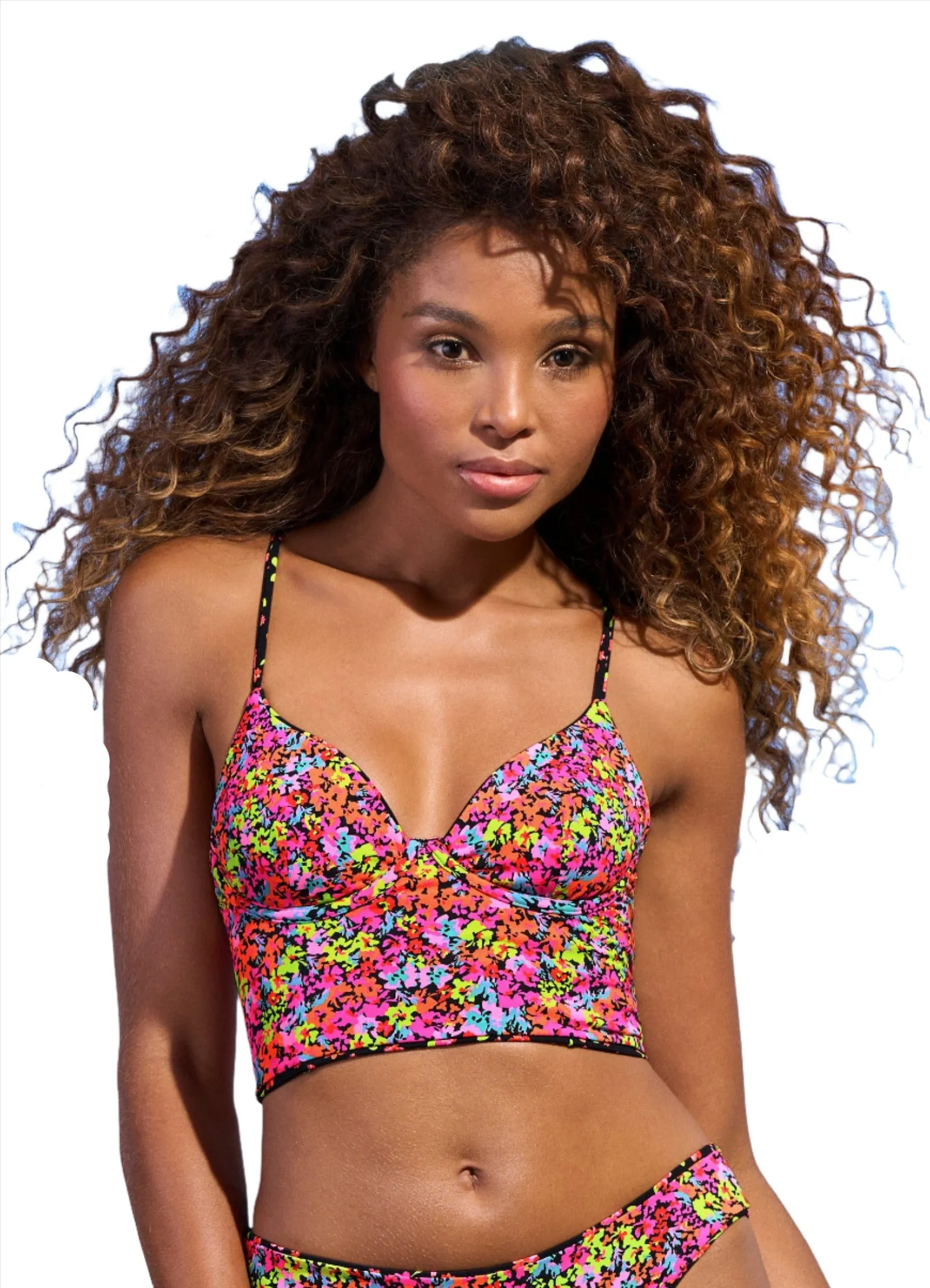Maaji Pansie Amber Underwire Bustier Bikini Top Maaji