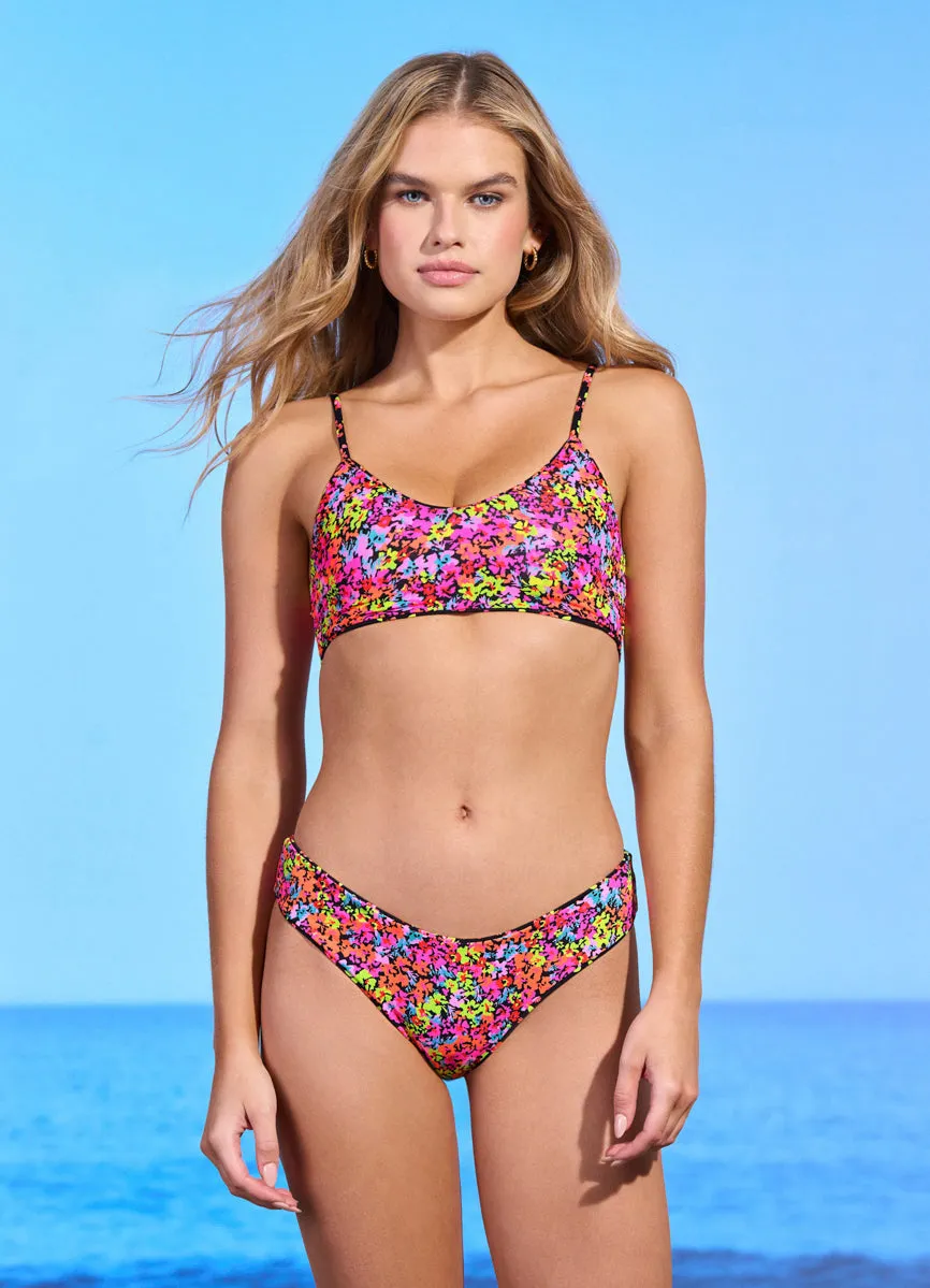 Maaji Pansie Praia Sporty Bralette Bikini Top Maaji