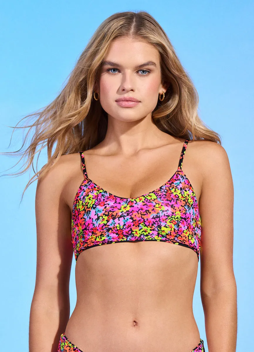 Maaji Pansie Praia Sporty Bralette Bikini Top Maaji