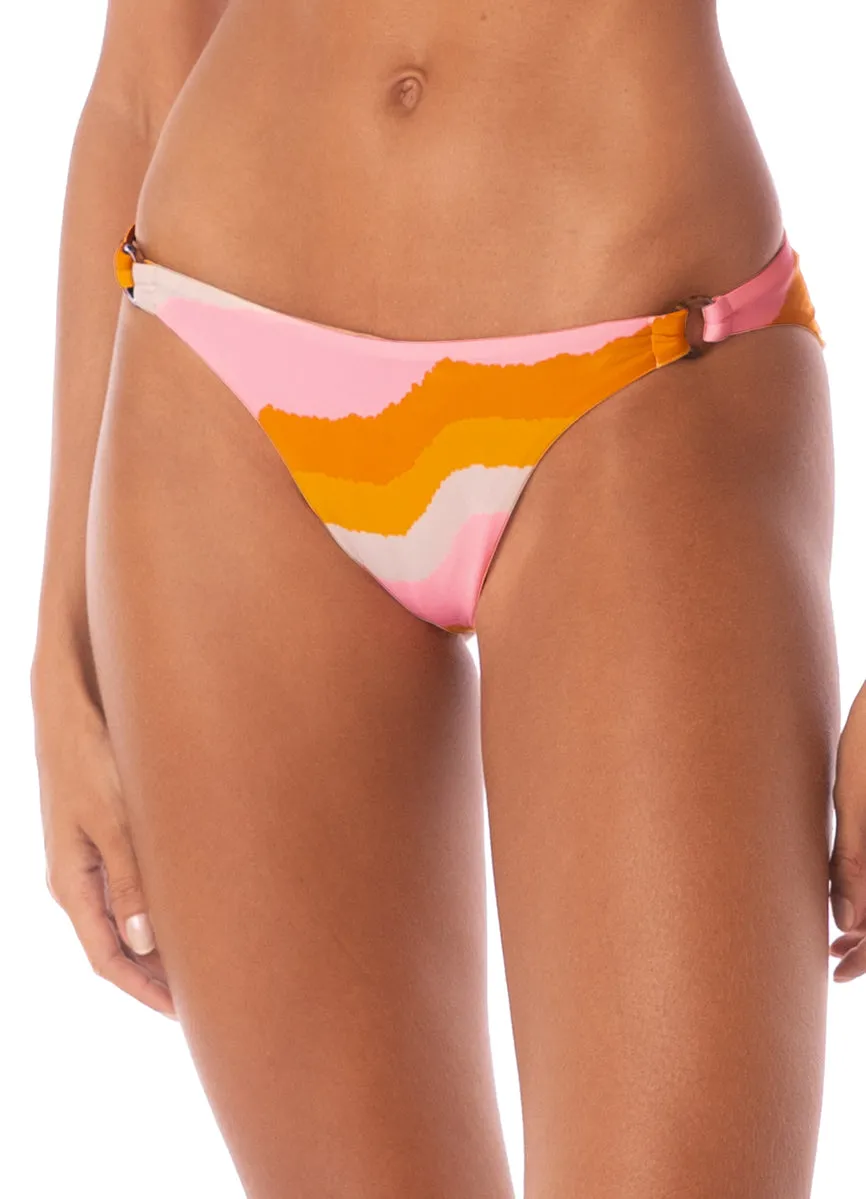 Maaji Paradiso Waves Sublimiring Regular Rise Classic Bikini Bottom Maaji